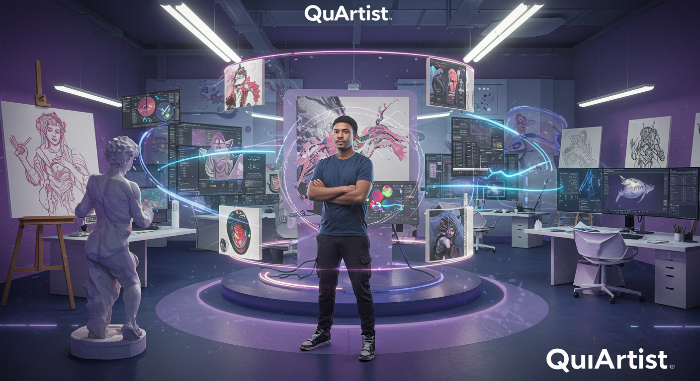 Exploring QuArtist: Where Science Meets Quantum Possibilities