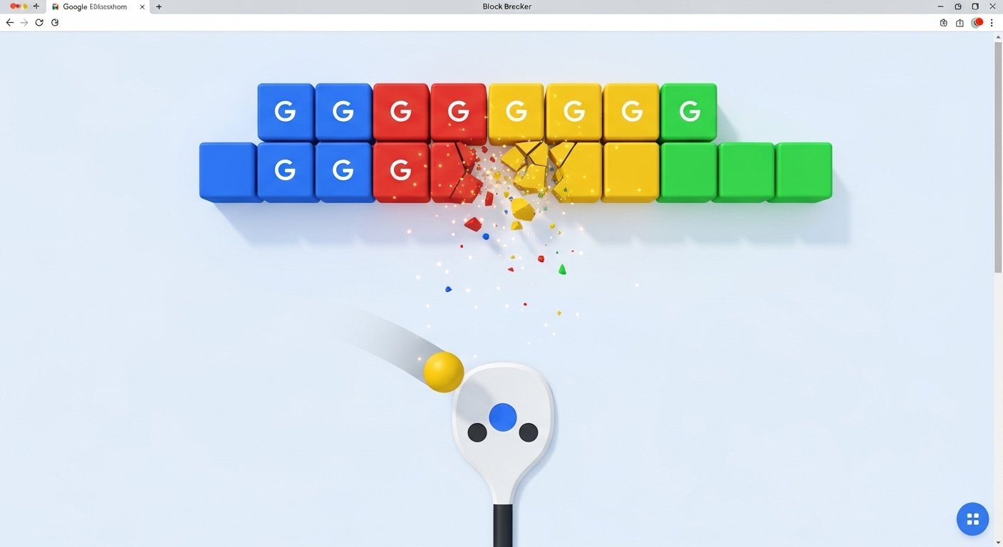 Google Block Breaker